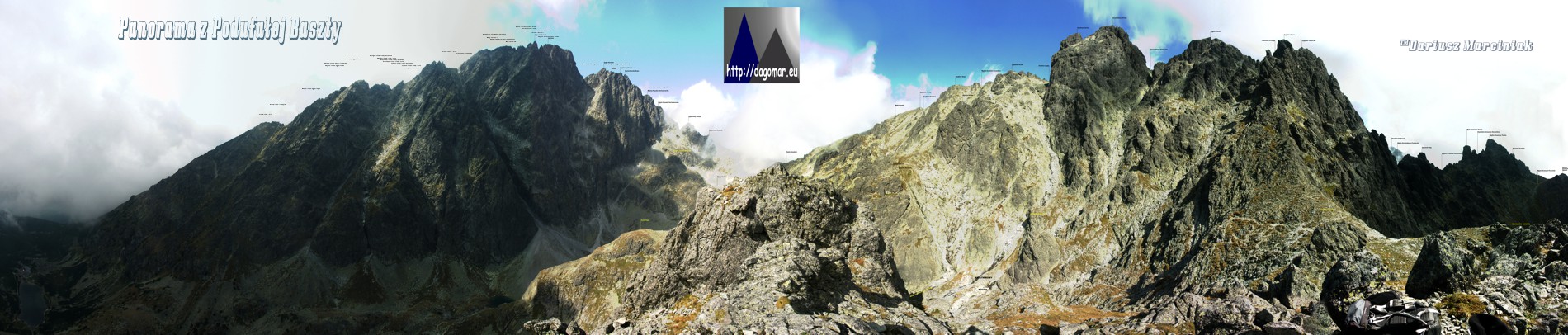 panorama z Podufałej Baszty